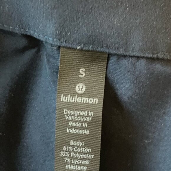 Lululemon New Venture Long Sleeve ShirtClassic Navy Size Small - Picture 12 of 12
